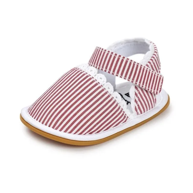 WEIXINBUY 2018 Newborn Baby Shoes Fashion Newborn Girl Baby Retro Printed First Walker Toddlers Kids Soft Bottom Cotton Shoes