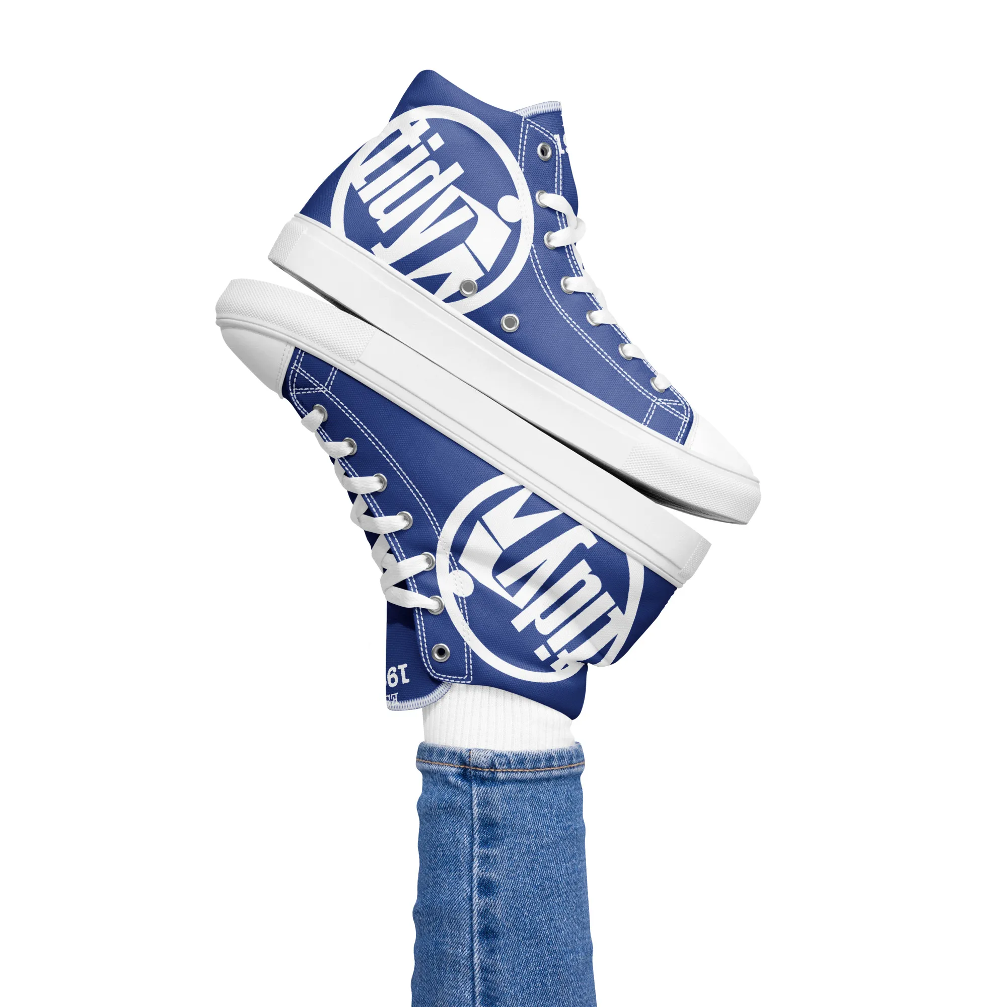 Women’s Tidy Blue Hi Top Shoes