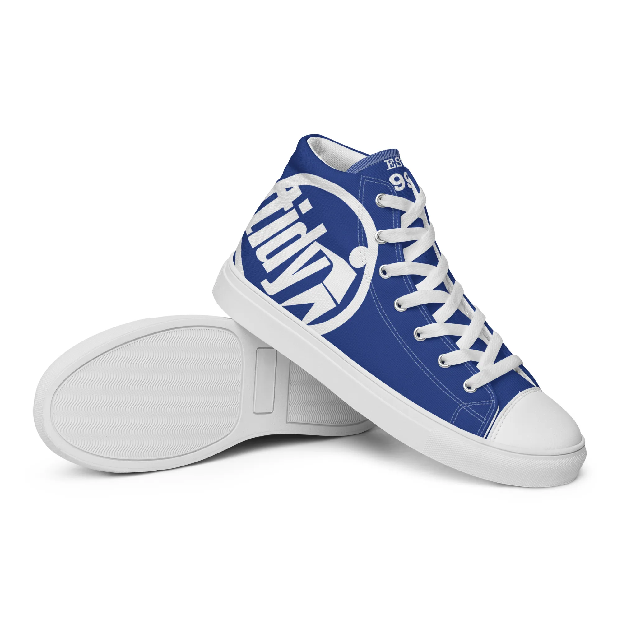 Women’s Tidy Blue Hi Top Shoes