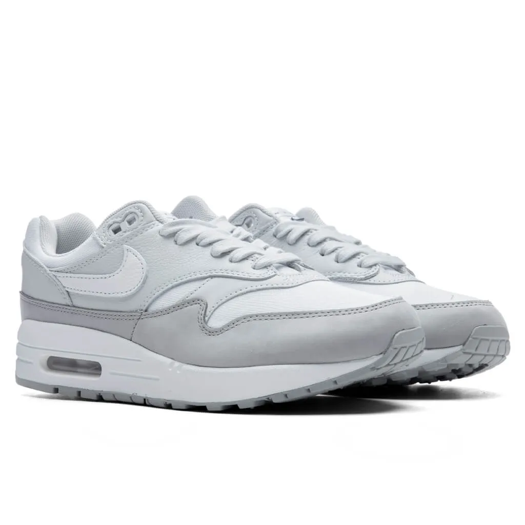 Women's Air Max 1 '87 'Light Smoke Grey' - Photon Dust/White/Light Smoke Grey