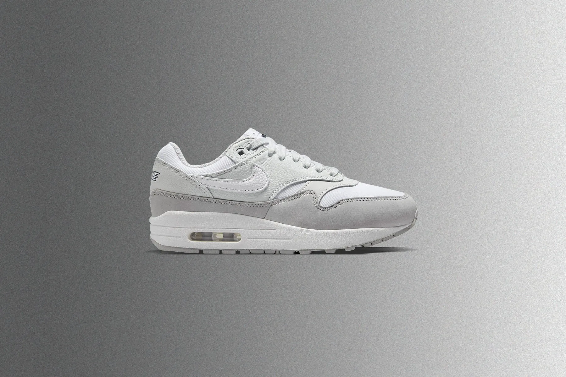 Women's Air Max 1 '87 'Light Smoke Grey' - Photon Dust/White/Light Smoke Grey