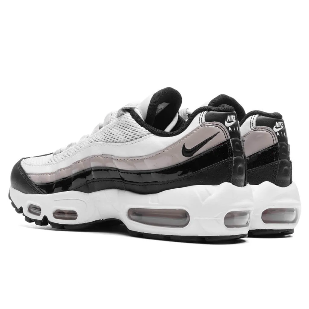 Women's Air Max 95 - White/Light Iron Ore/ University Red