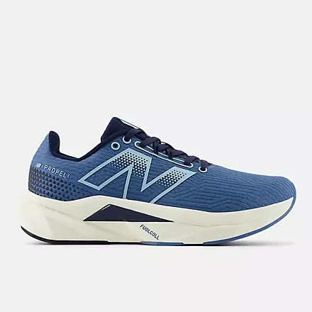  Women's FuelCell PROPEL Heron Blue with Navy and Angora V5  