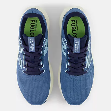  Women's FuelCell PROPEL Heron Blue with Navy and Angora V5  