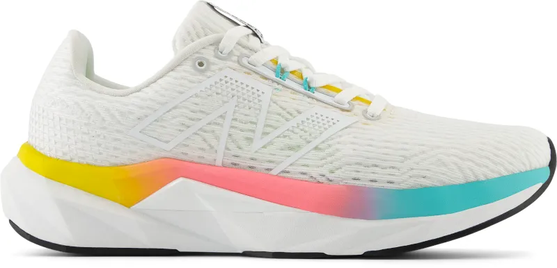  Women's FuelCell PROPEL White with Cyber Jade and Ginger Lemon V5  