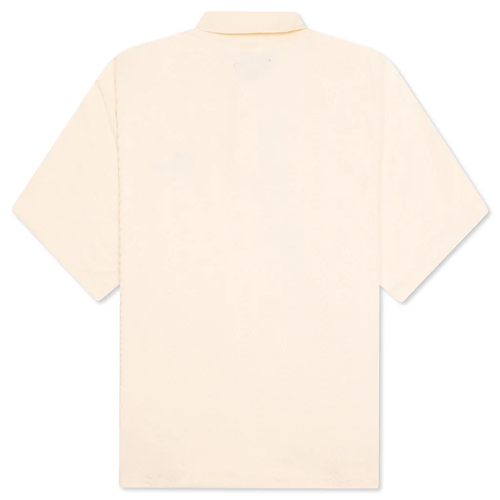 Zen Terry Boxy Polo - Off White