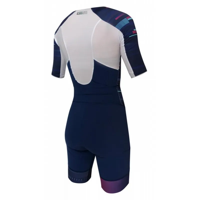 ZEROD TT RACER TRISUIT SS REVOLUTION BLUE FOR WOMEN'S