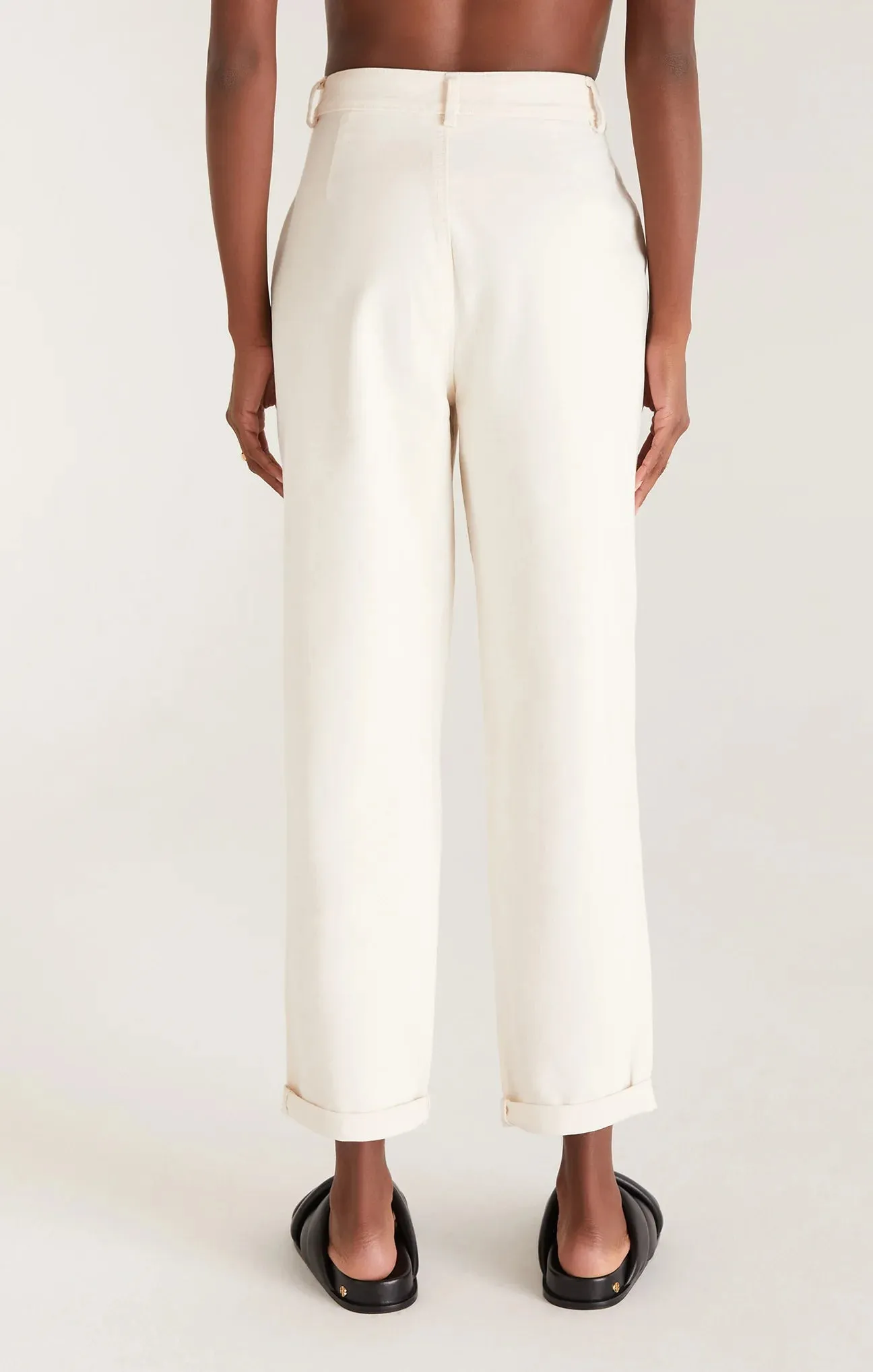 Zoe Cotton Twill Pant